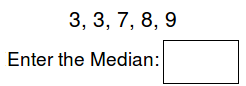 Math Worksheets - Find the Median