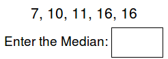 Math Worksheets - Find the Median