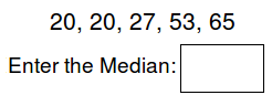 Math Worksheets - Find the Median