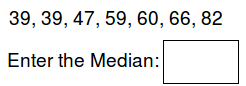 Math Worksheets - Find the Median