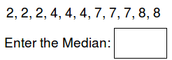 Math Worksheet Activity ( Find the Median #4 ) | Mean Median Mode Org