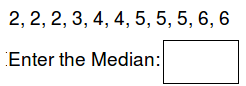 Math Worksheets - Find the Median