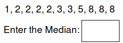 Math Worksheets - Find the Median