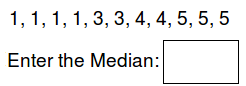 Math Worksheets - Find the Median