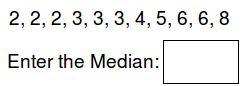 Math Worksheets - Find the Median
