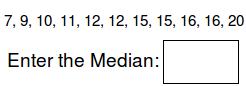 Math Worksheets - Find the Median