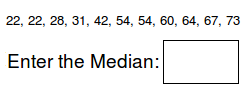 Math Worksheets - Find the Median