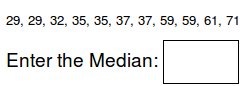 Math Worksheets - Find the Median